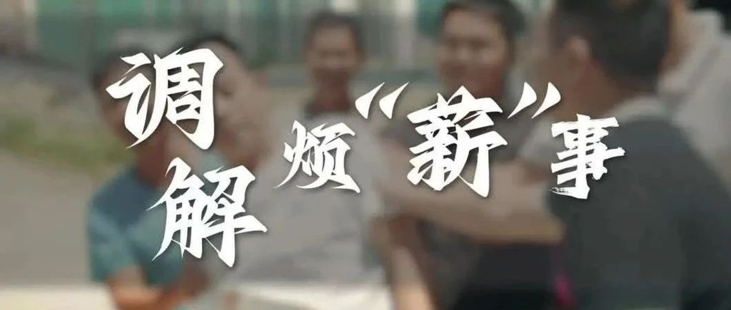 法治微视频：调解烦"薪"事
